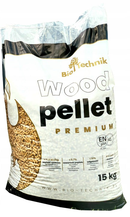Bio-Technik pellet drzewny 6 mm ENplus A1 – paleta 975 kg